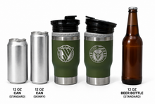 Load image into Gallery viewer, JW Motorsports 14oz 4-in-1 Insulated Can Cooler & Tumbler
