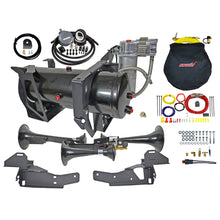 Load image into Gallery viewer, DIRECT FIT TRAIN HORN AND ONBOARD AIR SYSTEMS FOR 2007-2019 GM 2500HD/3500HD