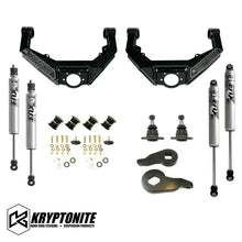 Load image into Gallery viewer, KRYPTONITE STAGE 3 LEVELING KIT WITH FOX SHOCKS 2001-2010