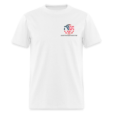 Load image into Gallery viewer, USA Flag W/ Rifles - white