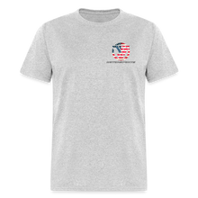 Load image into Gallery viewer, USA Flag W/ Rifles - heather gray