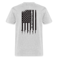 Load image into Gallery viewer, USA Flag W/ Rifles - heather gray