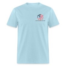 Load image into Gallery viewer, USA Flag W/ Rifles - powder blue