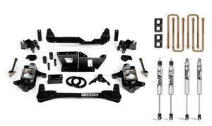 Cognito 4-Inch Standard Lift Kit With Fox PS 2.0 IFP Shocks For 01-10 Silverado/ Sierra 2500/3500 2WD/4WD Trucks