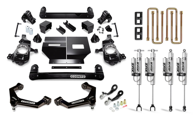 Cognito 4-Inch Performance Lift Kit With Fox PSRR 2.0 Shocks For 20-24 Silverado/Sierra 2500/3500 2WD/4WD