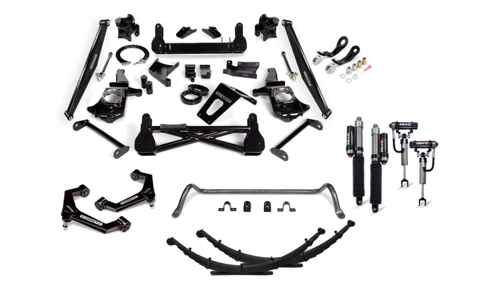 Cognito 7-Inch Elite Lift Kit With Elka 2.5 Shocks For 11-19 Silverado/Sierra 2500/3500 2WD/4WD