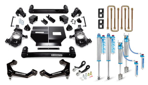 Cognito 4-Inch Elite Lift Kit With King 2.5 Reservoir Shocks For 20-24 Silverado/Sierra 2500/3500 2WD/4WD