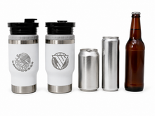 Load image into Gallery viewer, JW Motorsports 14oz 4-in-1 Insulated Can Cooler &amp; Tumbler
