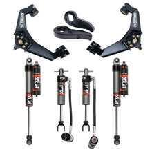 Load image into Gallery viewer, Kryptonite Stage 3 Leveling Kit with Fox 2.5 Performance Elite Shocks for 2011-2019 Chevy/GMC 2500HD/3500HD
