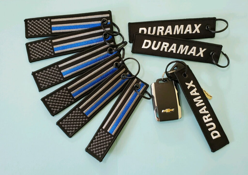 Duramax | Blue Lines Matter - Key Tags