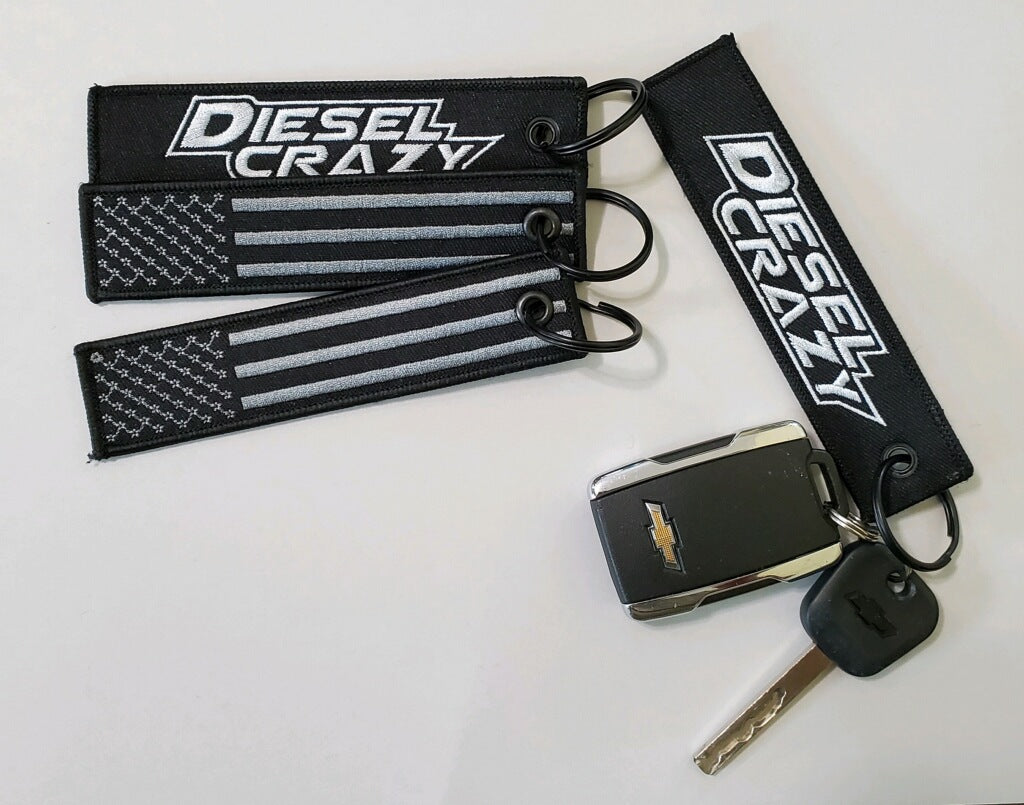 Diesel Crazy | USA Flag - Key Tags