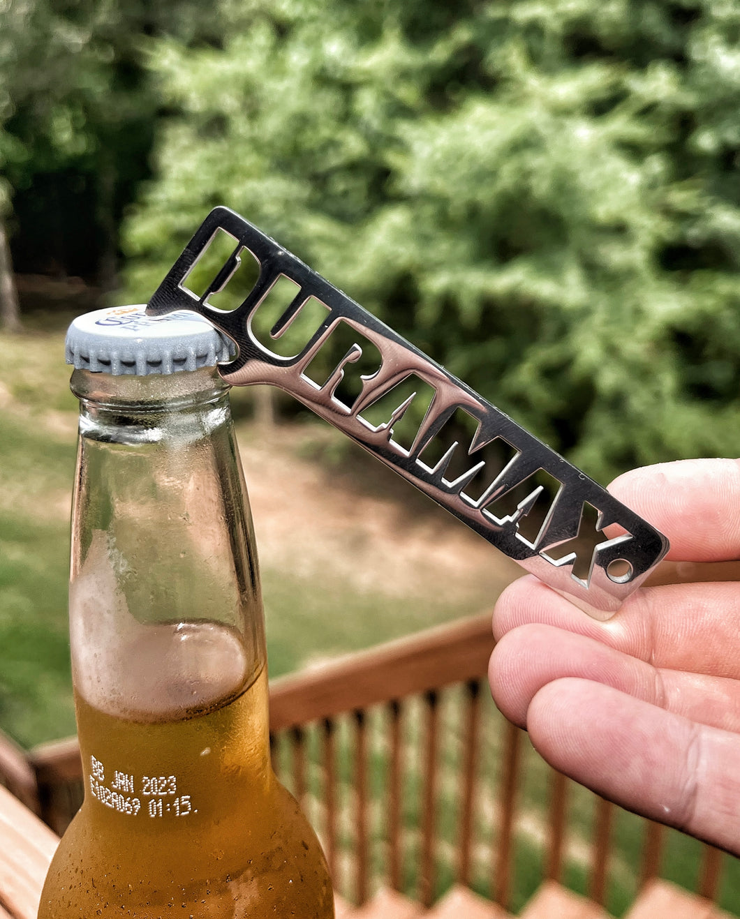 Duramax Keytag + Bottle Opener