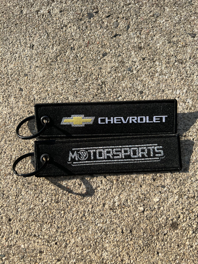 Chevy Key Tag JW MOTORSPORTS