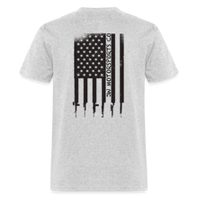 Load image into Gallery viewer, USA Flag W/ Rifles - heather gray
