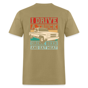 Truck - Beer - Meat - JWM Shirt - khaki