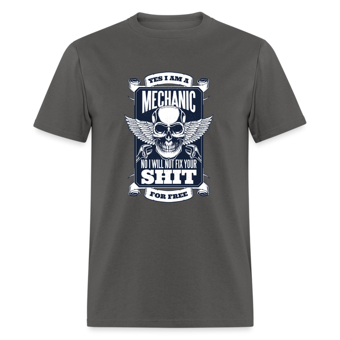 I'm a Mechanic - Shirt - charcoal